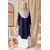 Fateeha Blouse - Navy